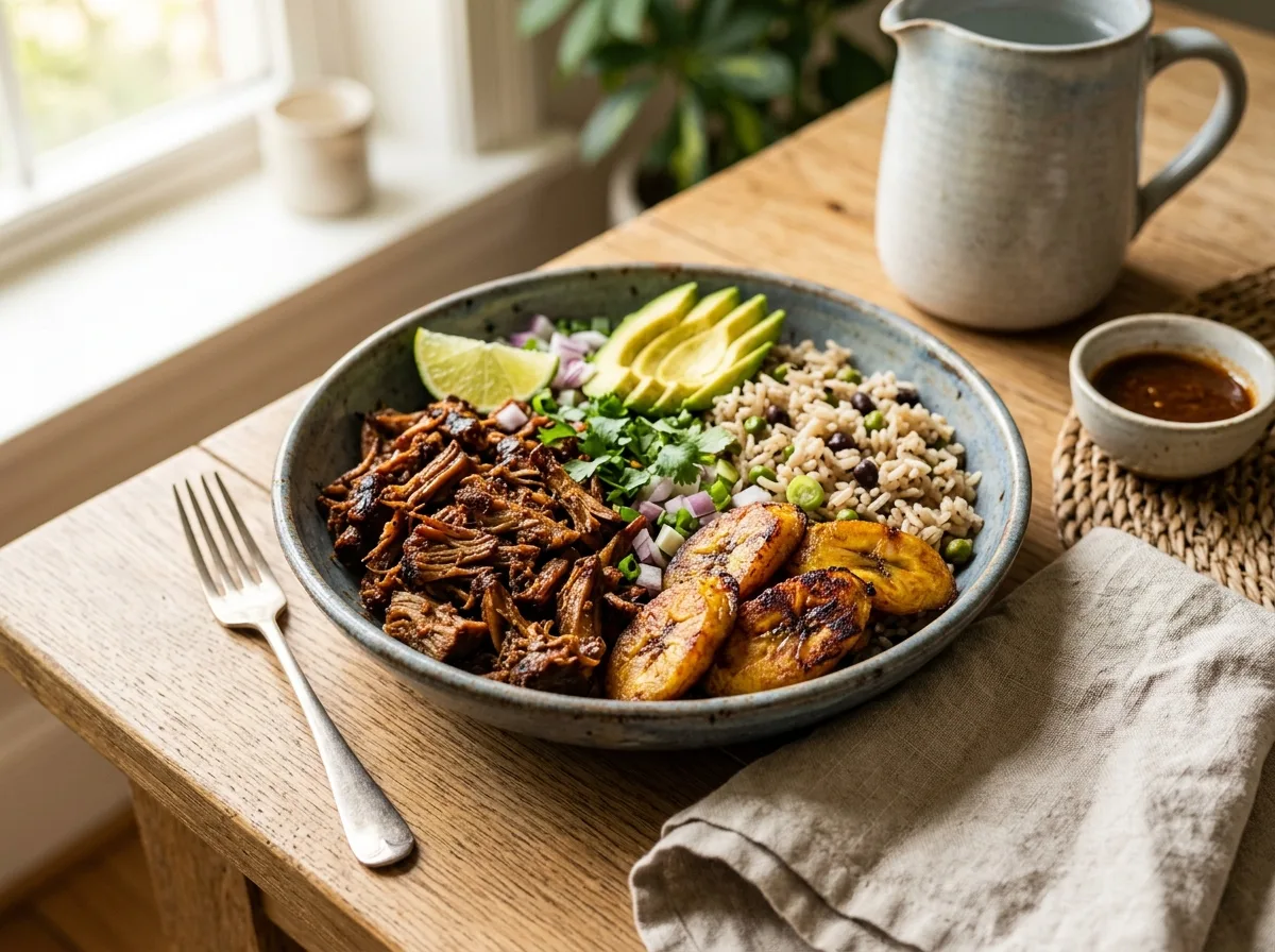 Air Fried Vegan Caribbean Jackfruit Jerk Rice Bowls