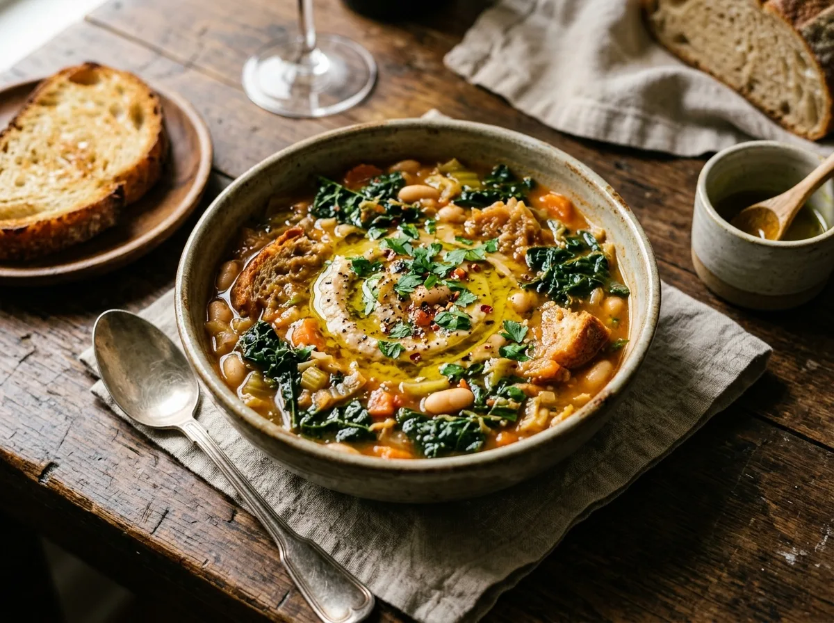 Italian White Bean Ribollita