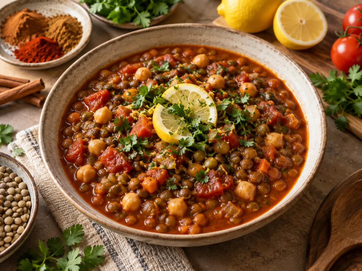 Moroccan Lentil Stew