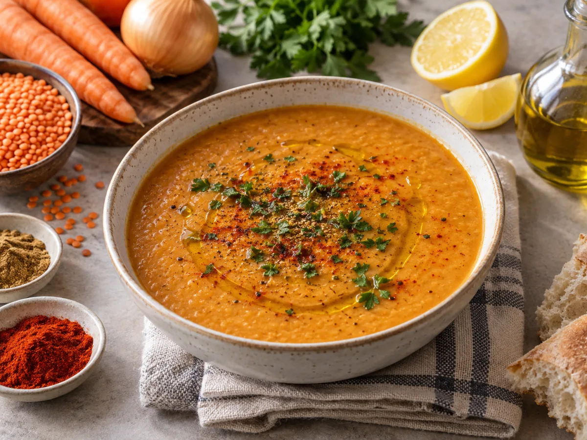 Turkish Mercimek Corbasi